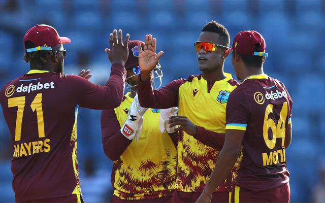 West Indies vs England second T20I