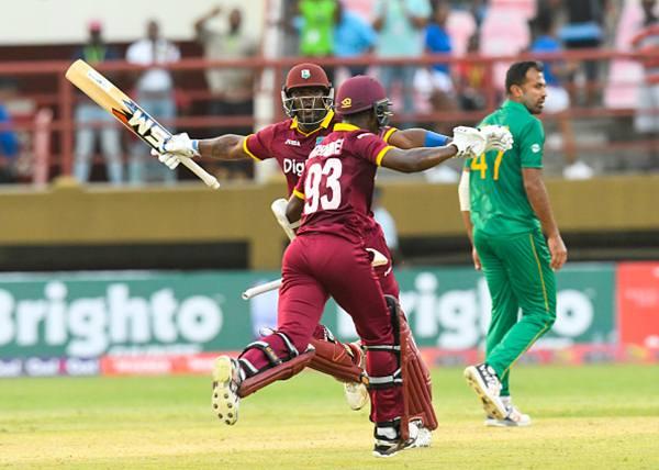Jason Mohammed played the innings of his life as West Indies went past Pakistan’s total of 308 with an over to spare.