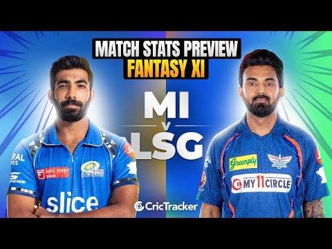Match 67: MI vs LSG Today match Prediction, MI vs LSG Stats | Who will win?