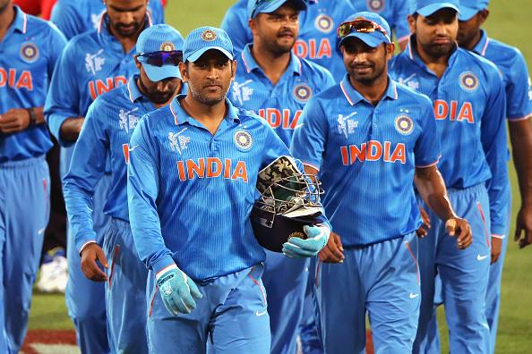 Defending Champions India take on the home side Australia in the semi-finals of the 2015 World Cup at the Sydney Cricket Ground (SCG). (© Getty Images)