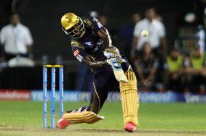 Andre Russell fifty vs KXIP in IPL8