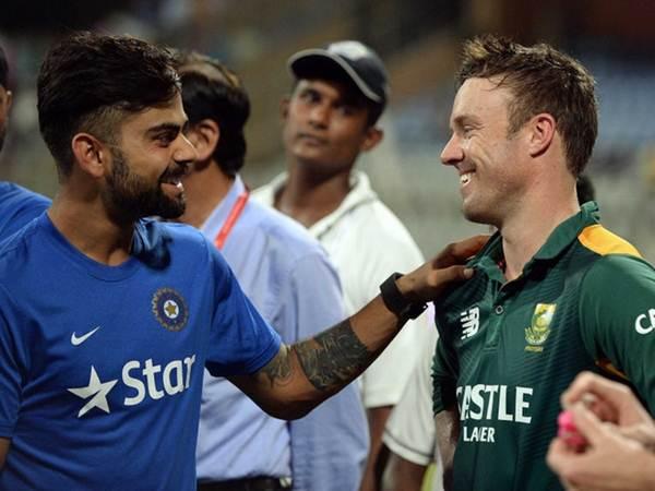 Virat Kohli and AB de Villiers during the India v South Africa series in 2015. (Photo Source: DNA)