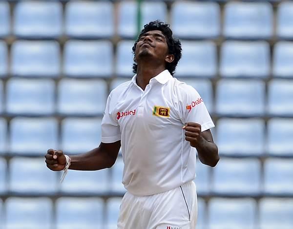 Sri Lankan cricketer Lakshan Sandakan