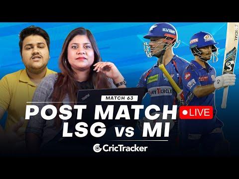 IPL 2023 Live: Match 63, Lucknow Super Giants vs Mumbai Indians - Post-Match Analysis