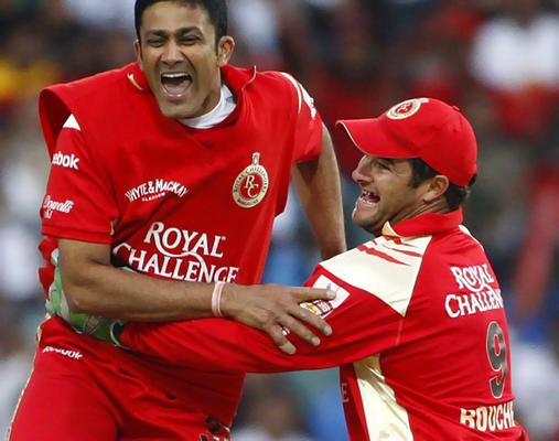 Image result for anil kumble rcb
