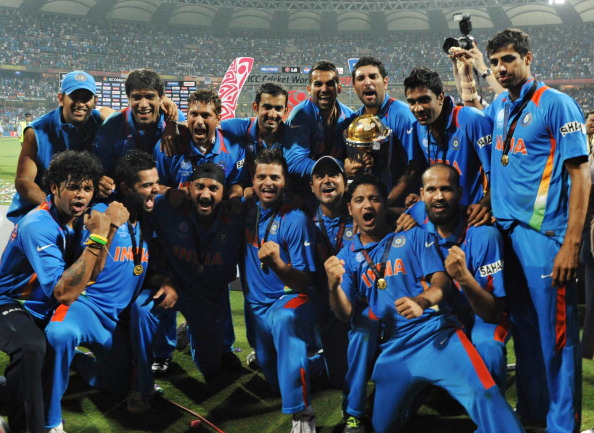 Image result for indian team world cup 2011 winning photos