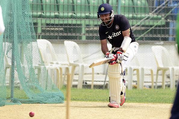 Watch: Cheteshwar Pujara back in the nets after the end of Day 2