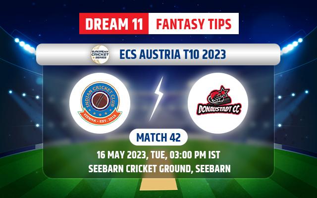 Indian CC Vienna  vs Donaustadt Dream11 Team Today