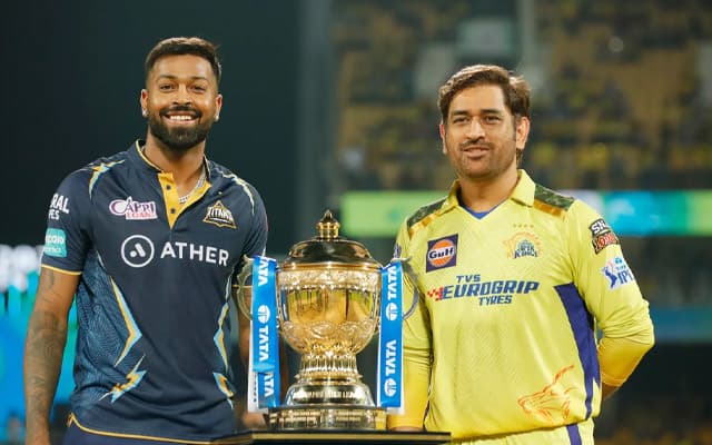 Final CSK vs GT Live CSK pip GT in a last ball thriller and