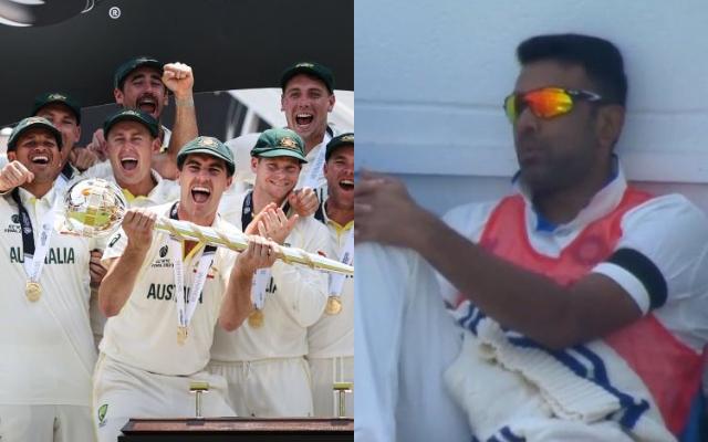 Australian Cricket Team and Ravi Ashwin