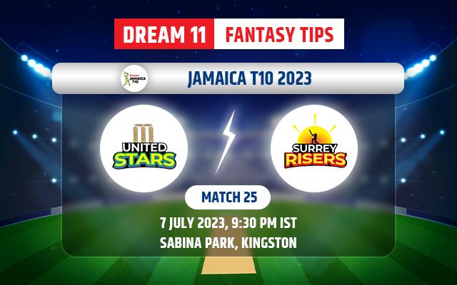 Middlesex United Stars vs Surrey Risers Dream11 Dream 11 Team Today