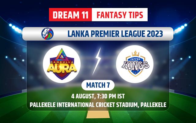 Galle Titans vs Jaffna Kings Dream11 Team Today