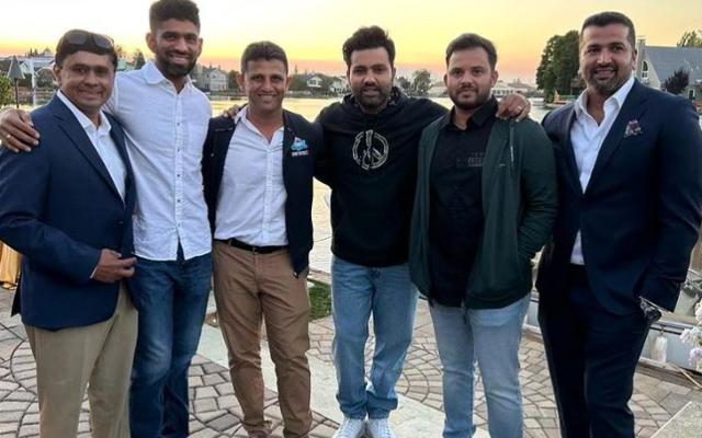 Rohit Sharma and his friends