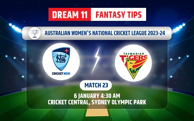 New South Wales Breakers Women vs Tasmania Women Dream11 Team Today