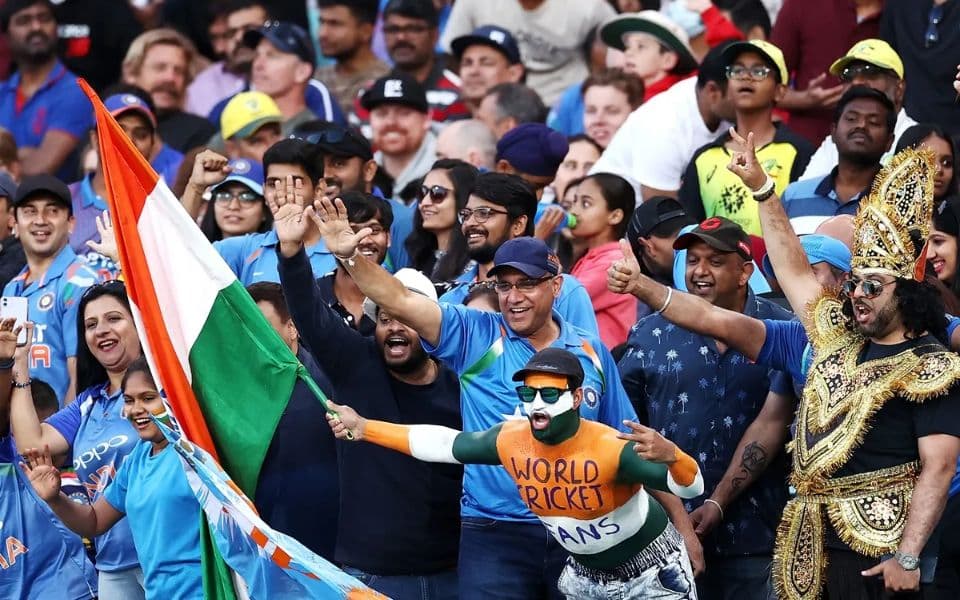Indian cricket fans (Source: Twitter)
