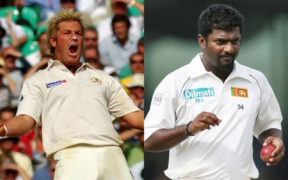 Warne & Muttiah (Source: Twitter)