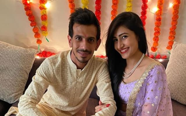 Yuzvendra Chahal and Dhanashree Verma