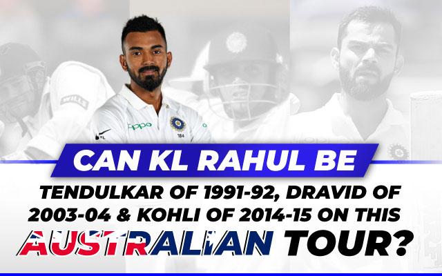 In the past, players like Sachin Tendulkar, Rahul Dravid, VVS Laxman, and Virat Kohli made special impacts in tours Down Under to cement their names as big Test batsmen. Can an in-form KL Rahul follow their examples?