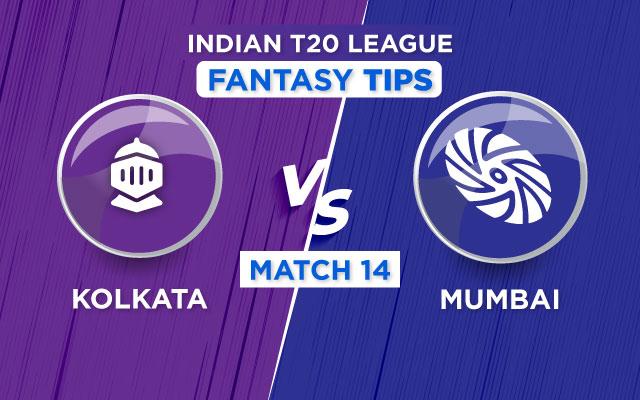 Kolkata Knight Riders have won only 7 out of the 29 games against Mumbai Indians.