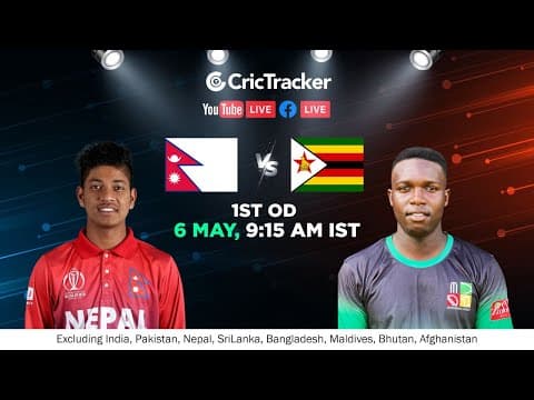 Nepal vs Zimbabwe A 1st One Day Live Stream | Live Cricket Streaming