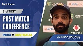 Proud Of The Way India Showed Character: Ajinkya Rahane, Press Conference, Aus vs IND Third Test