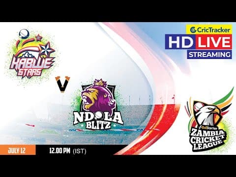 Zambia T10 League Live Streaming, Qualifier, Ndola Blitz vs Kabwe Stars