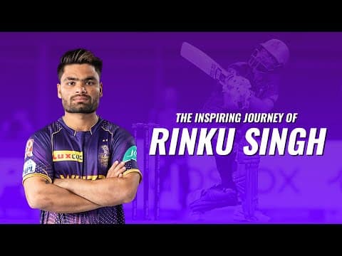 From Cleaning Floors To Winning Hearts - The Story Of Rinku Singh