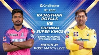 🔴LIVE : IPL 2023 | Match 37 | Rajasthan Royal vs Chennai Super Kings - Post-Match Analysis