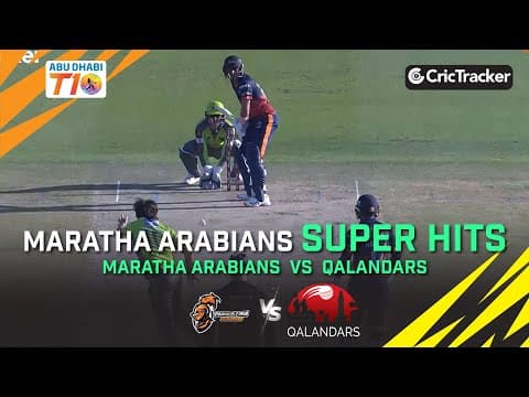 Maratha Arabians vs Qalandars | Super Hits | Match 16 | Abu Dhabi T10 League Season 4