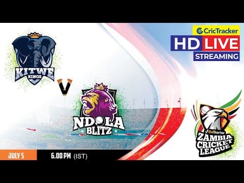 Zambia T10 League Live Streaming, Match 8, Kitwe Kings vs Ndola Blitz