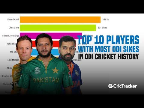 Top 10 Players With Most Sixes In ODI History
