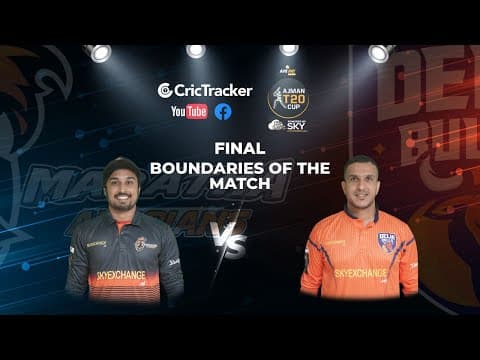 Ajman T20 Cup 2022: Final - Maratha Arabians vs Delhi Bulls | Boundaries Highlights