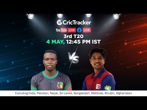 Nepal vs Zimbabwe A 3rd T20 Live Stream | Live Cricket Streaming