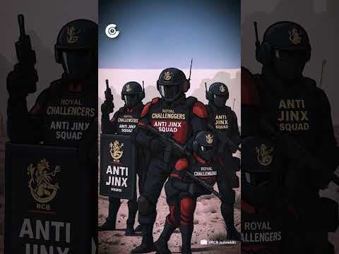 Anti Jinx😣  #rcb