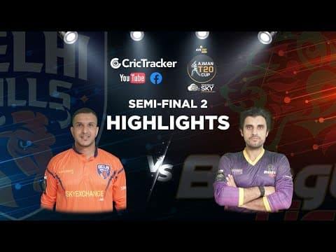 Ajman T20 Cup 2022: 2nd Semi-Final - Delhi Bulls vs Bangla Tigers | Full Highlights