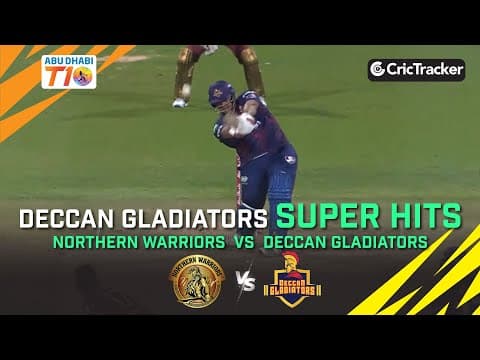 Northern Warriors vs Deccan Gladiators | Super Hits | Match 18 | Abu Dhabi T10 League Season 4