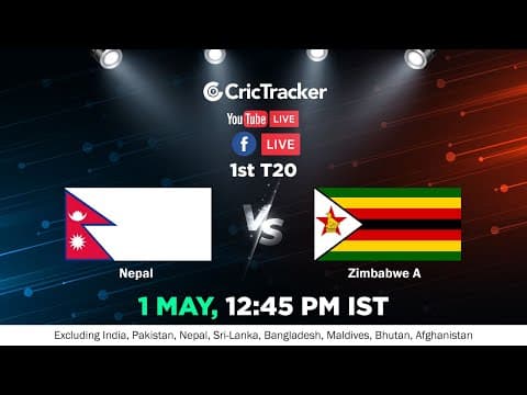 Nepal vs Zimbabwe A 1st T20 Live Stream | Live Cricket Streaming