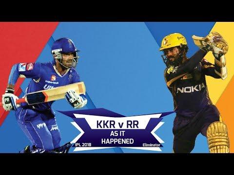 IPL 2018: Eliminator, KKR vs RR: As it happened