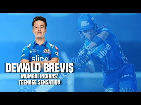 All you need to know about Mumbai Indians' teenage sensation Dewald Brevis