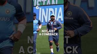 Rishabh Pant’s comeback speaks volumes.