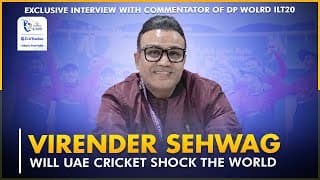 Is UAE the Next Cricket Superpower? 😲Watch Virender Sehwag Talk About DP World ILT20💥