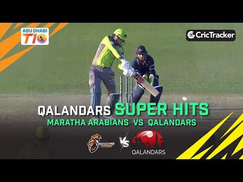 Maratha Arabians vs Qalandars | Super Hits | Match 16 | Abu Dhabi T10 League Season 4