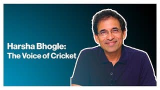 Harsha Bhogle: The Voice Of Cricket