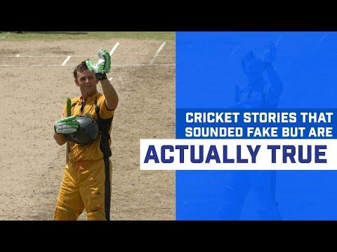 Cricket Facts That Sound Fake But Are Actually True | Best Cricket Stories