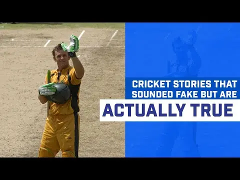 Cricket Facts That Sound Fake But Are Actually True | Best Cricket Stories