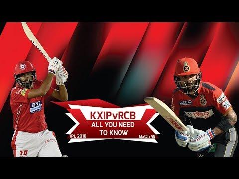 IPL 2018: Match 48, KXIP vs RCB: All you need to know