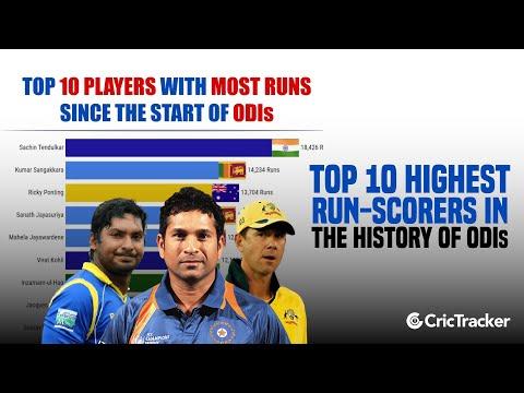 Top 10 Highest Run-Scorers In ODI History