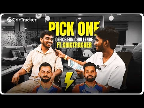 Office Fun Challenge😂| CricTracker | Full Video🔥#office #crictracker #cricketlover
