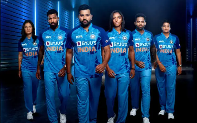 Team India's new Jersey (Source: MPL)