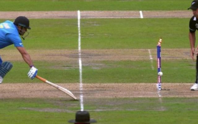 MS Dhoni's run out from 2019 World Cup semi-final